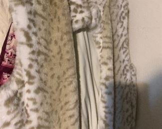 Faux fur vest