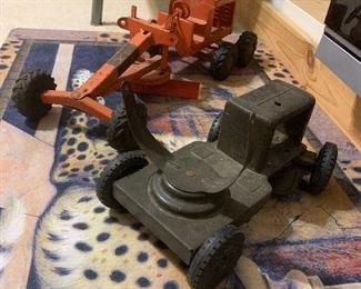 Vintage metal toys