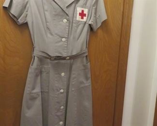vintage Red Cross uniform (short sleeve)