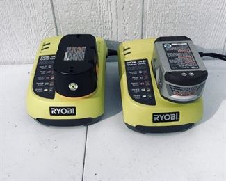 Ryobi battery chargers