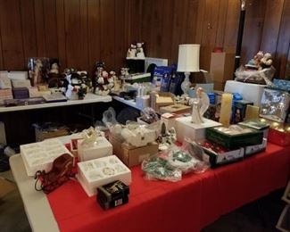 Lots of Christmas items, many are new