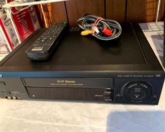 Sony VCR VHS Player/Recorder!