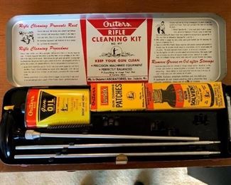 Vintage “Like New” Outer’s Rifle Cleaning Kit #477!