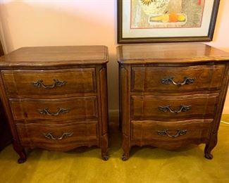 Genuine Breton Walnut Night Stands by Davis Cabinet Co. Nashville, TN!