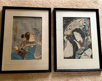 Japanese Woodblock Prints!