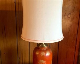 Mid Century Asian Leviton Lamp!