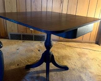 Victorian Folding Parlor Table Open!