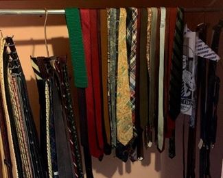 Lots of Great Ties & Belts!