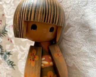 Wood Kokeshi Doll!