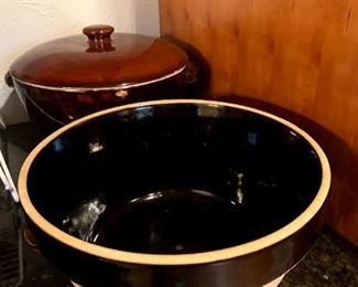Vintage Cook Rite Stoneware Bowl!