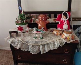 TWE DRESSERS WITH MIRRORS