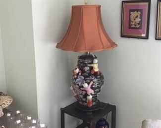 Chinese Figural Lamp $95