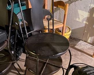 vintage Metal stools
