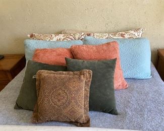 throw pillows