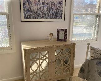 mirrored dresser; 2 available