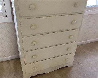 light green wooden dresser