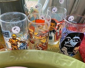 Star Wars vintage glasses