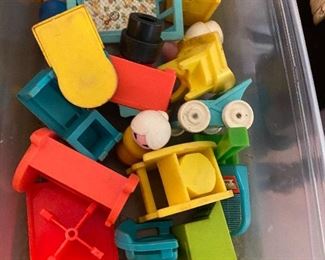 Fisher Price people and furniture
