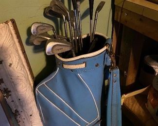 vintage Lynx golf clubs