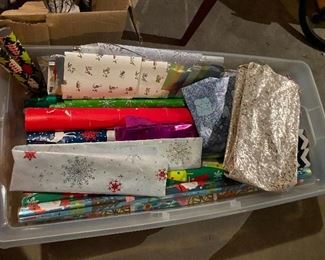 Christmas wrap