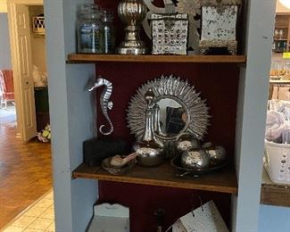 Mercury glass decor