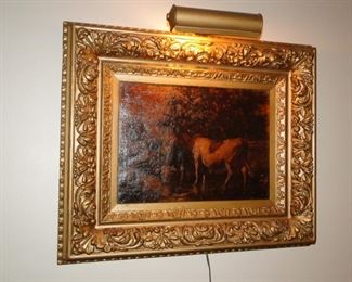 Vintage Cow Art 