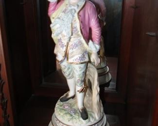 Bisque Man Figurine