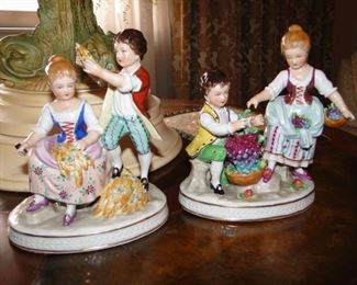 Dresden Capodimonte Figurines