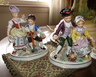 Dresden Capodimonte  Figurines