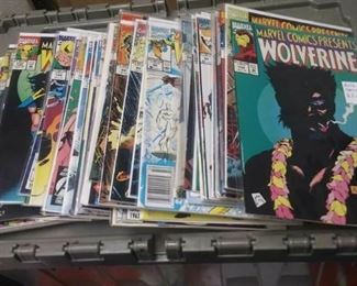 https://www.ebay.com/itm/114191564448	AB0230 LOT OF 50 COMIC BOOKS MARVEL COMICS PRESENTS WOLVERINE BOX 77 AB0		 Buy-it-Now 	 $75.00 
