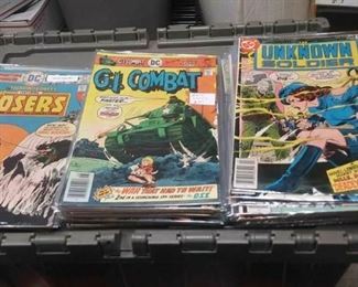 https://www.ebay.com/itm/124166179080 AB0297 VINTAGE BRONZE AGE DC COMIC BOOK LOT OF 53 BOOKS 24 - THE UNKNOWN SOLDIER Buy-it-Now $115.00