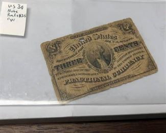 LRM4002		LRM4002 US Note 3 Cent Fractional Rafe $25 "W" 

Ages Ago Estate Sales Eastbank / NOLA Collectibles Consignment
712 L And A Rd Suite B Metairie LA 70001. We will be there: Thursday - Saturday 10 till 5; Sunday 2pm till 6pm; Monday - Wednesday by Appointment only; excluding holidays. We are inside of the GoMini Office Building. 

No holds unless paid. 

We may have to dig it out so let us know when you are coming.

We take Cash App, PayPal, Square, and Facebook Messenger Pay. No Delivery.

Note we take consignments.

Thanks,
Rafael 
Cash App: $Agesagoestatesales 

PayPal Email: Agesagoestatesales@Gmail.com
Ages Ago Estate Sales

Venmo: @Rafael-Monzon-1
https://www.facebook.com/AgesAgoEstateSales
504-430-0909