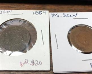 LRM4007 LRM4007 1864 or 1865 US 2 Cent Piece Prices Marked OBO “o”
Ages Ago Estate Sales Eastbank / NOLA Collectibles Consignment
712 L And A Rd Suite B Metairie LA 70001. We will be there: Thursday - Saturday 10 till 5; Sunday 2pm till 6pm; Monday - Wednesday by Appointment only; excluding holidays. We are inside of the GoMini Office Building.
No holds unless paid.
We may have to dig it out so let us know when you are coming.
We take Cash App, PayPal, Square, and Facebook Messenger Pay. No Delivery.
Note we take consignments.
Thanks,
Rafael
Cash App: $Agesagoestatesales
PayPal Email: Agesagoestatesales@Gmail.com
Ages Ago Estate Sales
Venmo: @Rafael-Monzon-1
https://www.facebook.com/AgesAgoEstateSales
504-430-0909