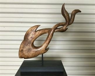 https://www.ebay.com/itm/114544845014 KG107 WOODEN CARVED ABSTRACT FISH DECORATION ART Buy-IT-Now $20.00