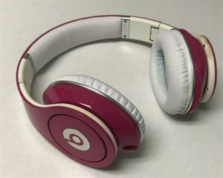 https://www.ebay.com/itm/124461073774 HY009 BEATS BY DR. DRE HEADPHONES PINK AND WHITE IN CASE WITH CORD, UNTESTED Auction