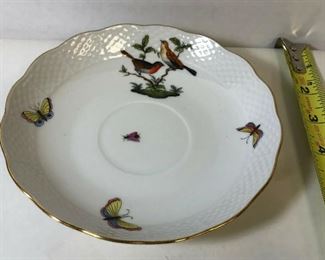 https://www.ebay.com/itm/114213982378 LAN9804: Herend Hungary 701 Hand Painted China Saucer Bowl OBO $19.99