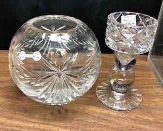 https://www.ebay.com/itm/114412274685	LRM3985 - Clear Cut Glass Pieces - Block Candle Stick Plus Pickup Only		 OBO 	 $20.00 
