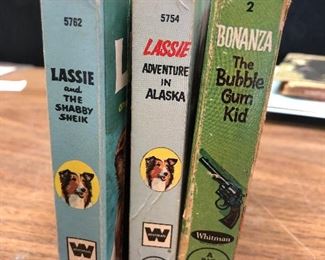 https://www.ebay.com/itm/114398471204	LX2076: 3 Whitman A Big Little Book ( Lassie and the Shaby Sheik, Lassie Adventu		 OBO 	 $19.99 
