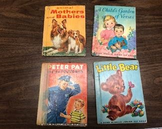 https://www.ebay.com/itm/114398471210	LX2084: 4 Randy McNally Elf Books ASIS, Animal Mothers and Babies, A Child Garde		 Buy-IT-Now 	 $19.99 
