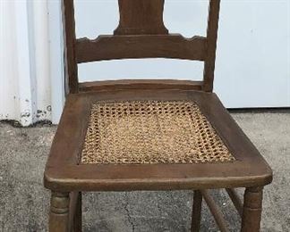 https://www.ebay.com/itm/114551951701 LAN9713: Antique Pressed Cane Seat Chair Local Pickup OBO $20.00