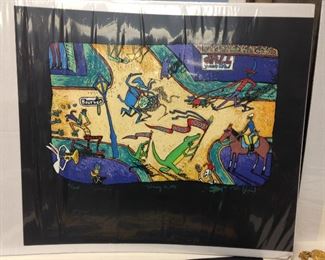 https://www.ebay.com/itm/124437142248 LY0003 Mardi Grass Signed Artist Proof 1996 Hand Remarked 28/60 Pickup Only Buy-It-Now $20.00