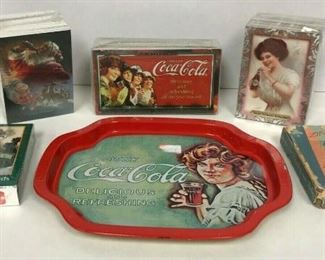 https://www.ebay.com/itm/124351405645 WL145 COCA-COLA LOT OF CARDS AND TRAY Buy-it-Now $20.00