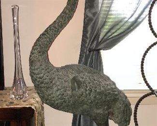 https://www.ebay.com/itm/124278714948	WL5024: Pair of Patinated Bronze Extra Large Crane Bird Statues, 1970s Local Pic		 Buy-it-Now 	 $2,000.00 
