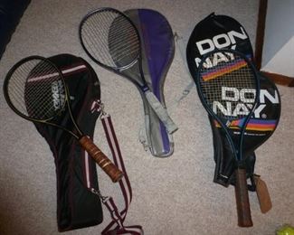 Tennis rackets