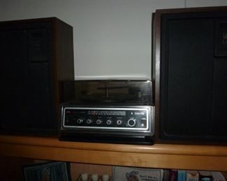 Turntable and speakers