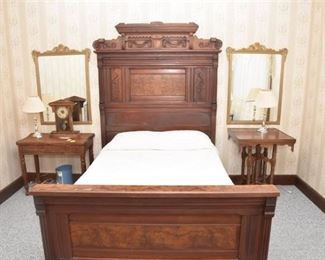 13. Victorian Style Regency Revival Bed