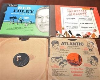 40. Group Lot Of Vintage Record Albums