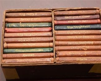 64. Set Of Lether Bound William Shakespeare Plays