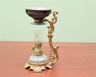 77. Vintage Oil Lamp