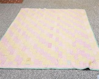86. Handmade Quilt
